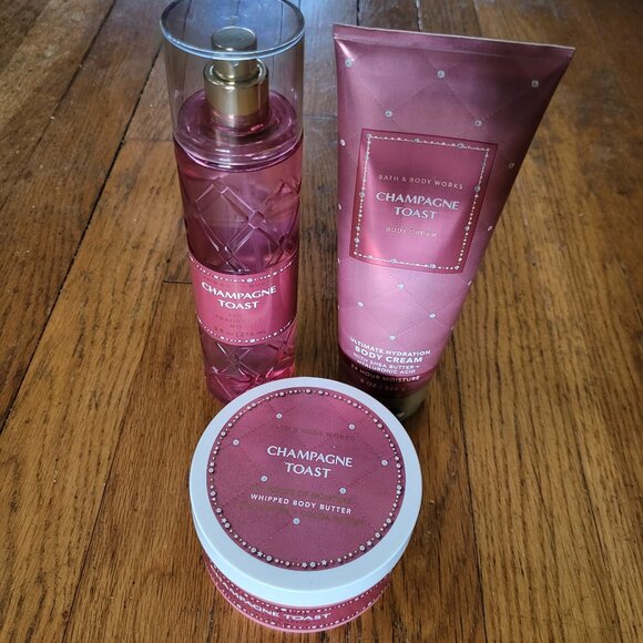 Bath & Body Works Ultimate Hydration Body Cream - Champagne Toast - NWT - Picture 2 of 5